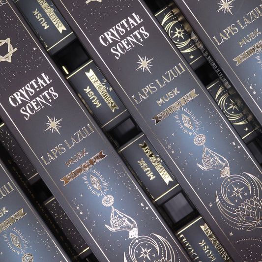 Lapis Crystal Scents Smudge Incense - Musk